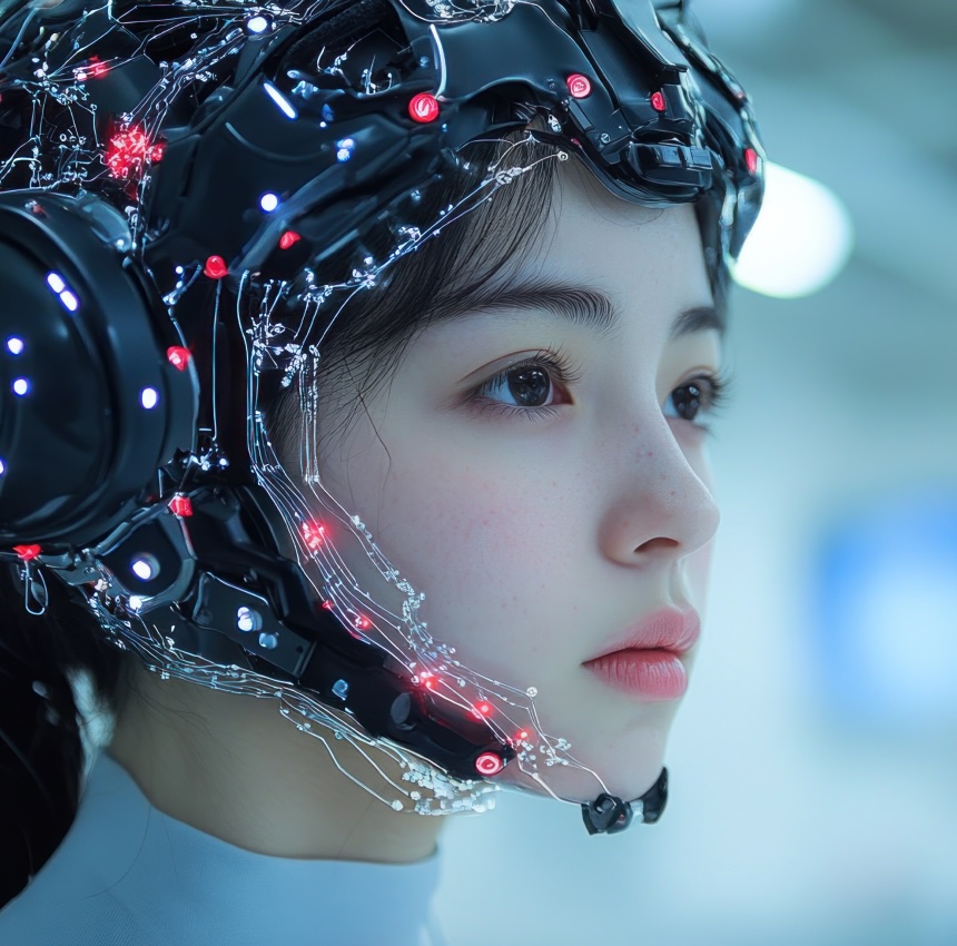 cyberpunk-woman-helmet